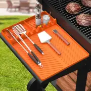 Silicone Griddle Tools Mat for Blackstone, Griddle Accessories Side Shelf Mat