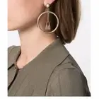 Jacquemus L'anneau Chiquito hoop earrings