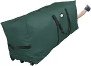 Foldable Wheeled Christmas Tree Storage Bag - 600D Polyester, Extra Large