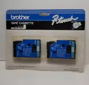 TC-22 Brother TC Tape Cartridges for P-Touch Labelers ( 2 PIECES IN PACK)