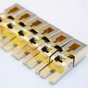 Floyd Rose Special Series Bridge Saddle Set - Gold, New!