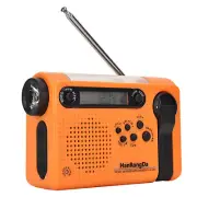 Solar Powered Hand Crank AM SW NEW J3A6