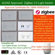 Smart ZigBee Light Switch / Dimmer GPO for Google Home Mini Echo control lights