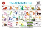 The Alphabet is Fun Learning Mat Kids Can Practise the Alphabet at Home / School