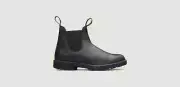 Blundstone 2115 Men's Black Vegan Leather Elastic Sided Ankle Chelsea Boots