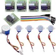 5 Sets 28BYJ-48 ULN2003 5V Stepper Motor + ULN2003 Driver Board Compatible with