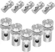 SOLUSTRE 10pcs Throttle Cable for Mini Bike Go Kart and Motorcycle Brake Cable End Stops Locks Kit