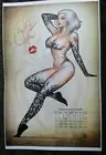 NATHAN SZERDY SIGNED 11X17 ART PRINT WIDOW MAKER OVERWATCH PINUP CALENDAR NEW!!