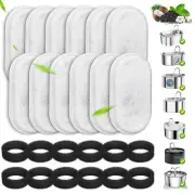 Cat Water Fountain Filters, 12 Pack Replacement Filters & Pre-Filter Sponges ...