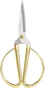 6 Inch All Stainless Steel Sewing Scissors, Tailor Scissors for Embroidery, Sewi