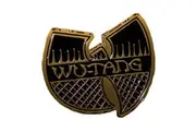 Wu-Tang Clan Logo Badge (Gold) (One Size)