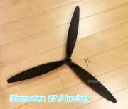 Apollo 27.5 inches Turbine Blades with Adaptor for Wind Turbine Generator