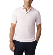 Robert Talbott Taylor Linen Jersey Polo in Pink at Nordstrom, Size Small