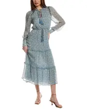 ALLISON Tiered Midi Dress