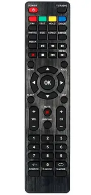 Remote Control for Viano STV55UHD4K TV20DHD TV32DHD TV40DFHD LTV32HD TV50FHD WTV32HD TV