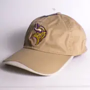 Beige Reebok Flexfit Minnesota Vikings NFL Baseball Hat