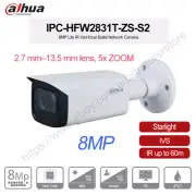 Dahua 4K 8MP 5xZoom Bullet IP Camera Starlight PoE IR60m IVS IPC-HFW2831T-ZS-S2