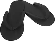 WATIIFUFU 12 Pairs Slippers Folding for Men Women Quick Dry Non Slip Travel Slides for Nail Salons Spas Hotel Use Stylish Sanitary Guest Footwear