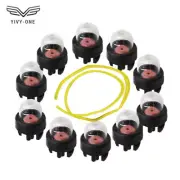 10 Primer Bulb Fuel Line Ryobi For Stihl Mcculloch Talon Trimmer Whipper Snipper
