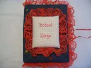 SCHOOL DAYS Pocket Photo Album / Brag Book