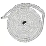 CMP Premium Cordage Boat Dock Line 3/8" Diameter x 15 Ft Length CDL3815WH