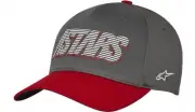 Alpinestars Lanes Flexfit Hat Charcoal/Red