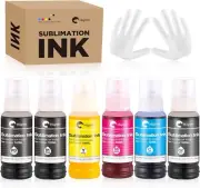 Hiipoo 600ML Sublimation Ink for Ecotank ET-8500 ET-8550 Wide-Format Supertank