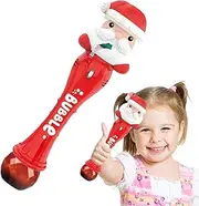 Bubble Blowing Santa, Atmosphere Bubble Toy - Automatic Bubble Blower for Kids with Colorful Light, Electric Bubbles Machine, Automatic Bubble Maker for Kid Adults Christmas