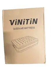 VINITIN Air Mattress Queen with Built in Pump. New In Box