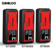 GOOLOO GT3000/GT4000S/GT6000 Car Jump Starter Dead Battery Booster 100W Charge