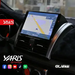 M1b 豐田14~18年YARIS 10吋多媒體觸控螢幕 八核心安卓機4+64G APP商店下載