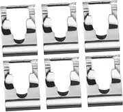 Anneome 6 Pcs Automotive Manganese Clips Wiper Repair Linkage Silver