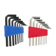 NEW Handy Man Tool 16 Piece Hex Key Wrench Set with 8 SAE and 8 Metric Sizes