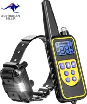 Dog Training Collar with Remote Control,100% IPX7 Waterproof Rechargeable Electr