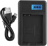 [Akozon] EN-EL14 Battery Charger with LCD Display for Nikon D5100 D3100 D3200 D3300, 7.4V 2A