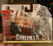 Godzilla Chibi Figure 2-Pack - Godzilla and Mechagodzilla