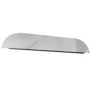 5 Inch Aluminum Chop Top Window Panels For Peterbilt With Cab-Mounted Mirrors