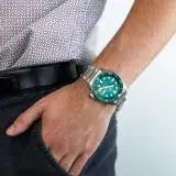 在飛比找遠傳friDay購物優惠-SEIKO 精工 5 Sports 系列 綠水鬼機械錶 (4