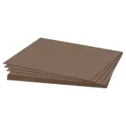 EVA Foam Sheets Dark Brown 10.8 x 8.5 Inch 1.7mm Thick Crafts Foam Sheets 10Pcs