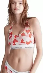 Calvin Klein Women’s Modern V-Day Unlined Bralette QF7015, M