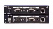 Intelix Digi-VGA-F Full-Speed VGA/Audio Cat-5 Modular Balun System, Send/Receive