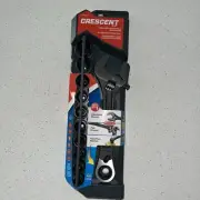 Crescent 3/8 in. Drive Pass-Thru Adjustable Wrench 11-Piece Set Universal Socket