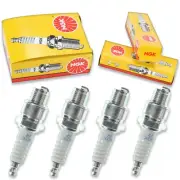 4pcs 2004 Johnson RLSRS RSRS NGK Standard Spark Plugs 6 HP Kit Set Engine gq
