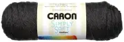 Caron Simply Soft Heather Yarn-Charcoal (Pack of 3 Skein)
