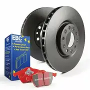 EBC S12 Kits Redstuff and RK Rotors for 13-16 Audi A6 / A7 Quattro / 12-16 Q5 (for: Audi)