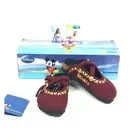 Girls Dorian Disney Red/Gold Mickey Birki’s NIB 8
