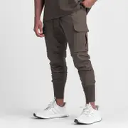 Men's Retro Tight Casual Sweatpants with Pockets