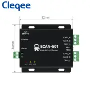 CAN 2.0 To Ethernet Converter Relay 2 Way CAN BUS RJ45 Transparent Transmission