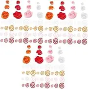 3sets Fancy Paper Strip Kit Quilling Supplies Paper Strips for Origami DIY Flower Tools for Boys and Girls Adults Craft 120pcs*3