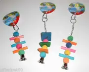 Mixed Up Jungle Teaser Bird Toy